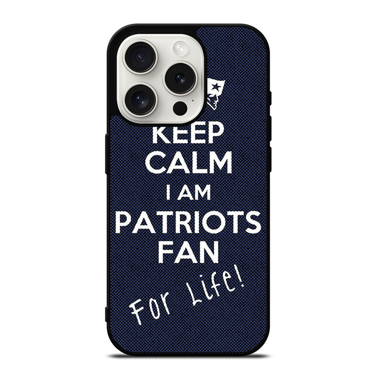 NEW ENGLAND PATRIOTS NFL FOOTBALL FANS 4 iPhone 15 Pro Case Cover