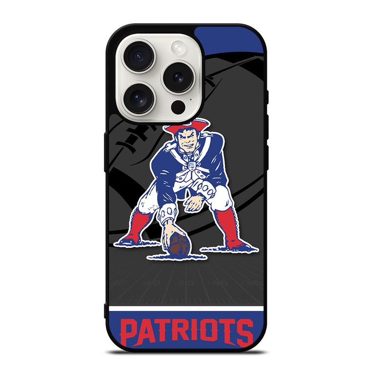 NEW ENGLAND PATRIOTS NFL TEAM iPhone 15 Pro Case Cover