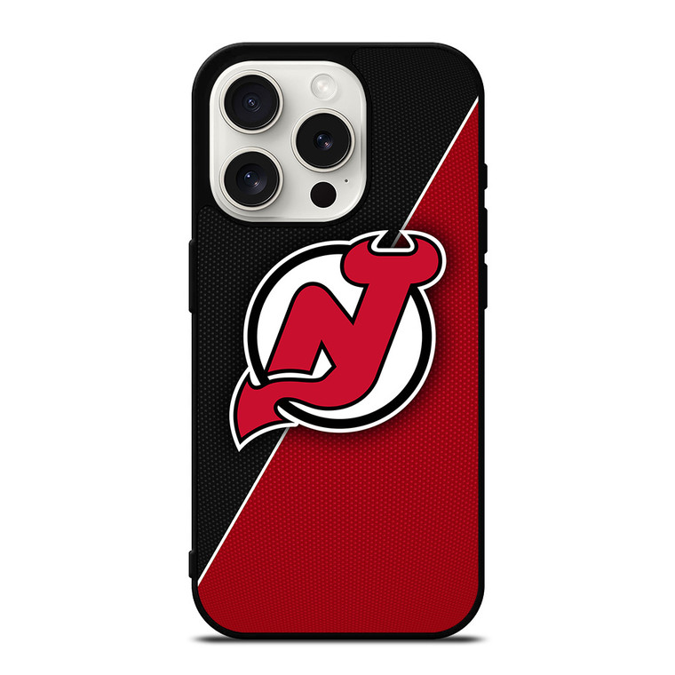 NEW JERSEY DEVILS NHL HOCKEY LOGO iPhone 15 Pro Case Cover