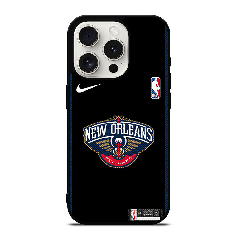 NEW ORLEANS PELICANS NIKE NBA BASKETBALL iPhone 15 Pro Case Cover NEW ORLEANS PELICANS NIKE NBA BASKETBALL iPhone 15 Pro Case Cover