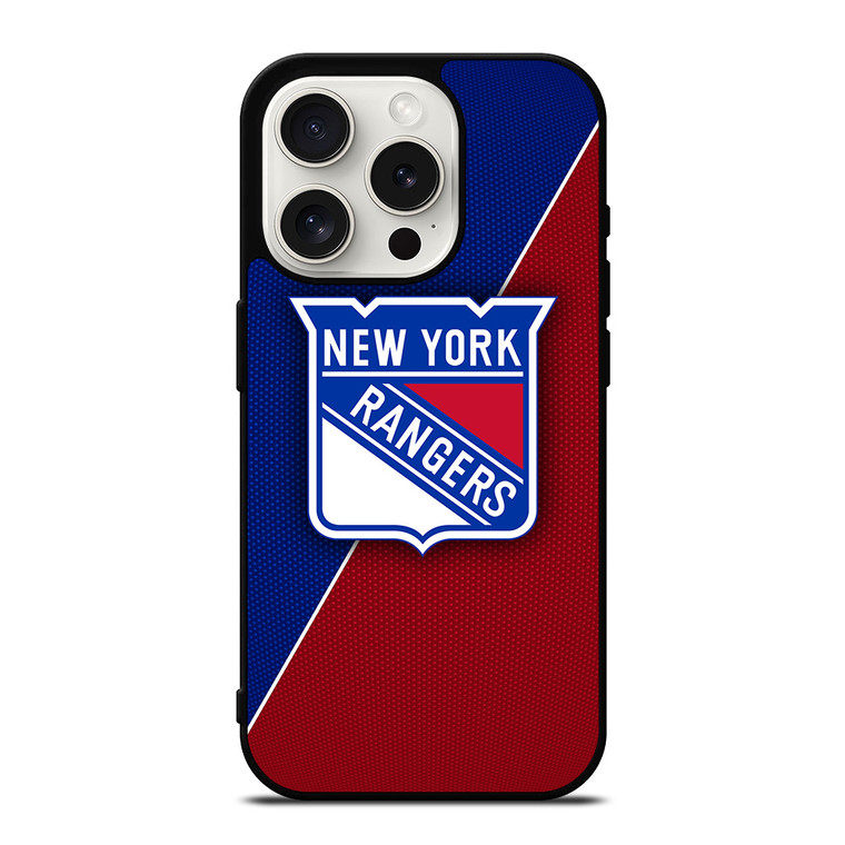NEW YORK RANGERS NHL HOCKEY LOGO iPhone 15 Pro Case Cover