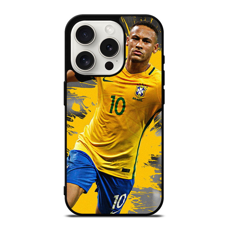 NEYMAR JR 10 BRAZIL iPhone 15 Pro Case Cover