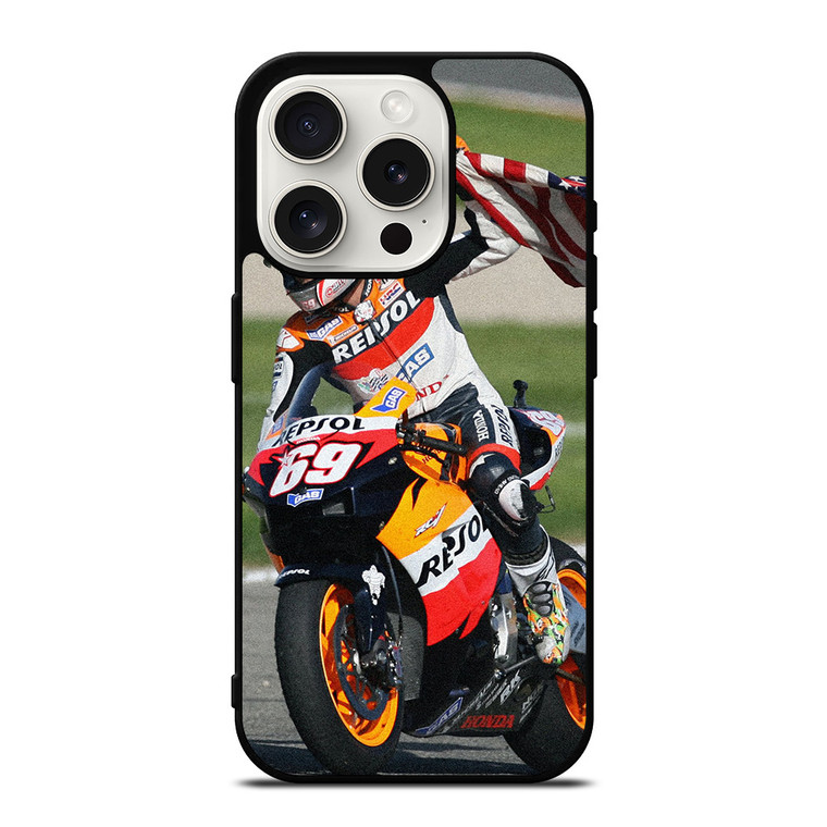 NICKY HAYDEN MOTO GP iPhone 15 Pro Case Cover