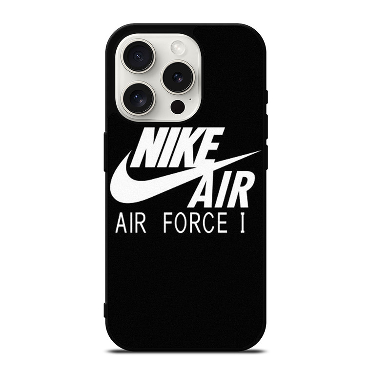 NIKE AIR FORCE 1 LOGO iPhone 15 Pro Case Cover NIKE AIR FORCE 1 LOGO iPhone 15 Pro Case Cover
