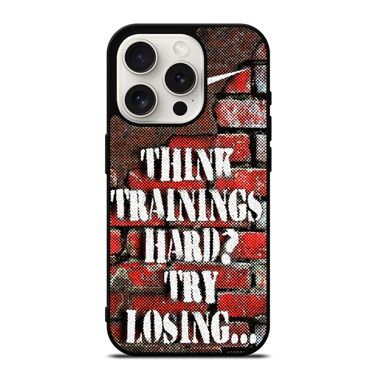 NIKE SWOOSH QUOTES iPhone 15 Pro Case Cover