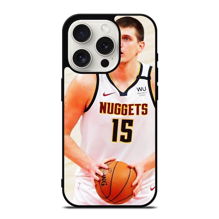 NIKOLA JOKIC DENVER NUGGETS 4 iPhone 15 Pro Case Cover NIKOLA JOKIC DENVER NUGGETS 4 iPhone 15 Pro Case Cover