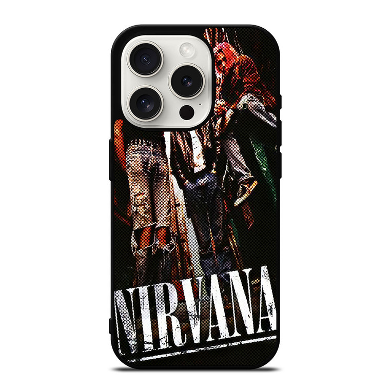 NIRVANA ROCK BAND iPhone 15 Pro Case Cover