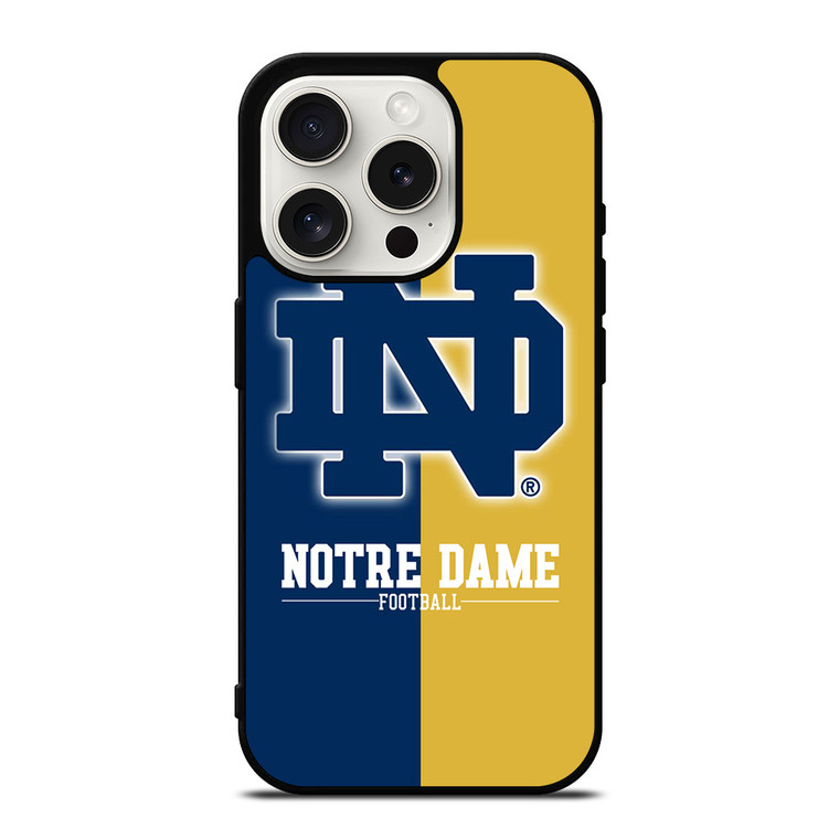 NOTRE DAME FOOTBALL LOGO iPhone 15 Pro Case Cover