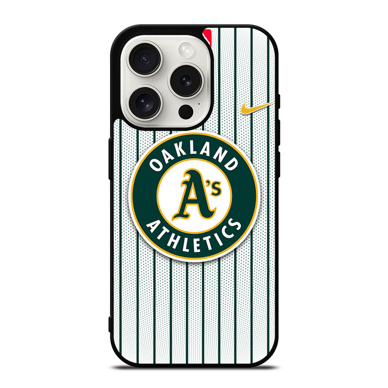 OAKLAND ATHLETICS MLB NIKE iPhone 15 Pro Case Cover