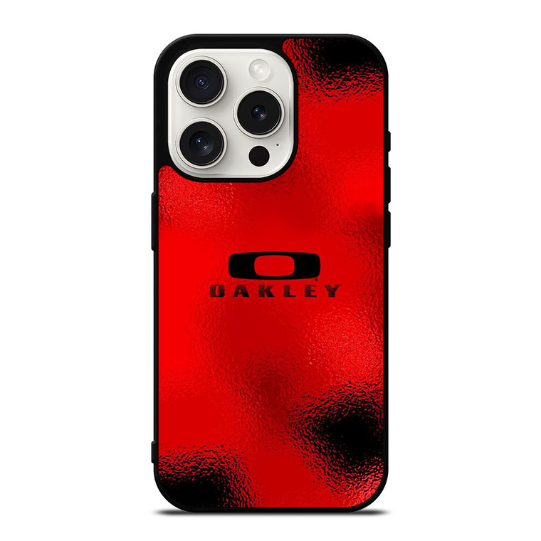 OAKLEY GLASSESS RED iPhone 15 Pro Case Cover