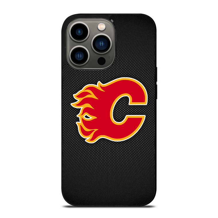 CALGARY FLAMES HOCKEY NHL LOGO iPhone 13 Pro Case Cover
