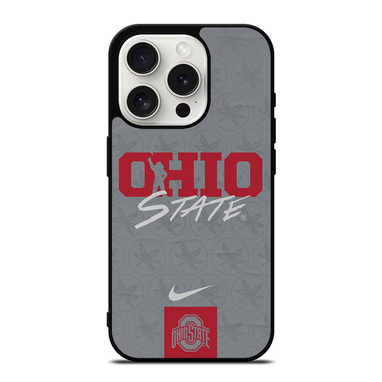 OHIO STATE NIKE FOOTBALL iPhone 15 Pro Case Cover