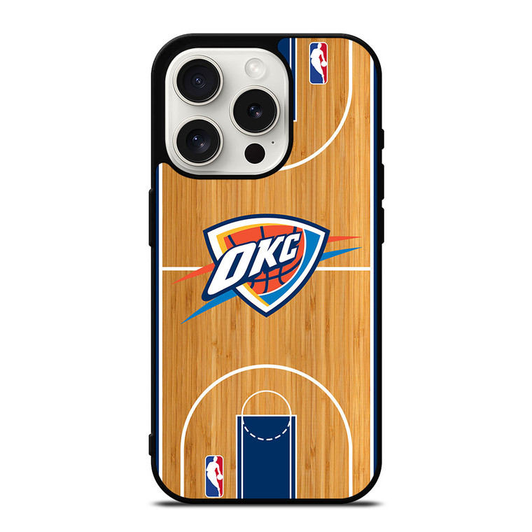 OKLAHOMA CITY THUNDER NBA ARENA iPhone 15 Pro Case Cover