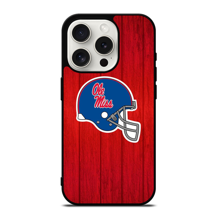 OLE MISS UNIVERSITY FOOTBALL 2 iPhone 15 Pro Case Cover