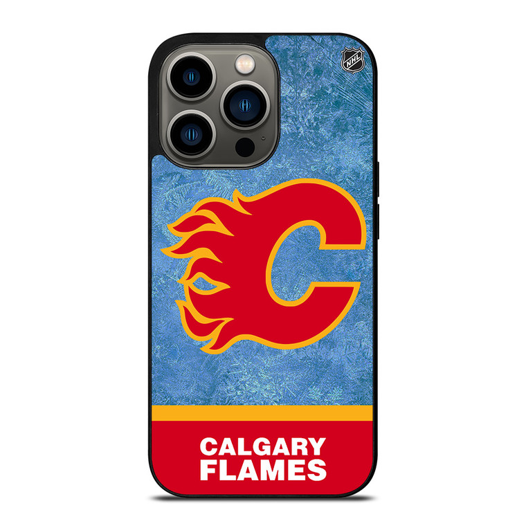 CALGARY FLAMES HOCKEY TEAM iPhone 13 Pro Case Cover