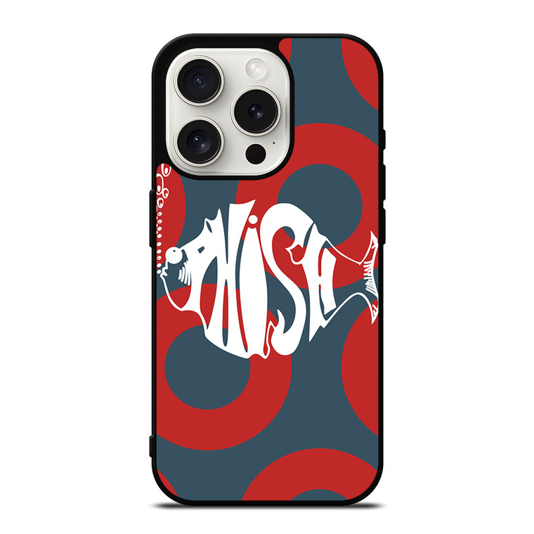 PHISH ROCK BAND LOGO iPhone 15 Pro Case Cover