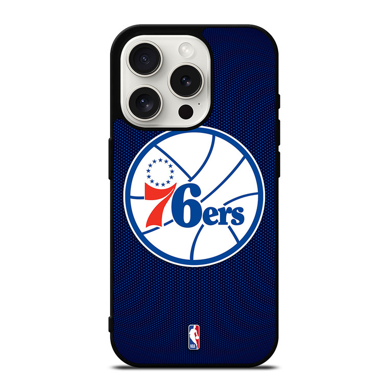 PHLADELPHIA 76ERS BASKETBALL NBA iPhone 15 Pro Case Cover