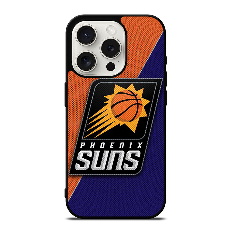 PHOENIX SUNS NBA BASKETBALL LOGO iPhone 15 Pro Case Cover