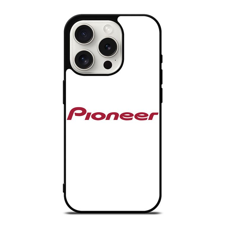 PIONEER LOGO iPhone 15 Pro Case Cover