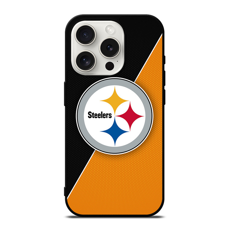 PITTSBURGH STEELERS NFL FOOTBALL LOGO iPhone 15 Pro Case Cover