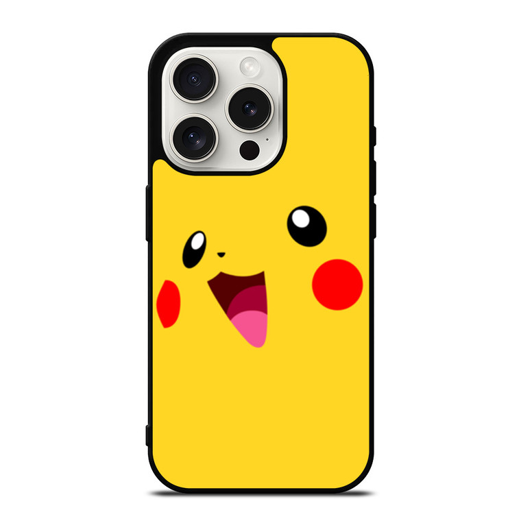 POKEMON PIKACHU ICON iPhone 15 Pro Case Cover