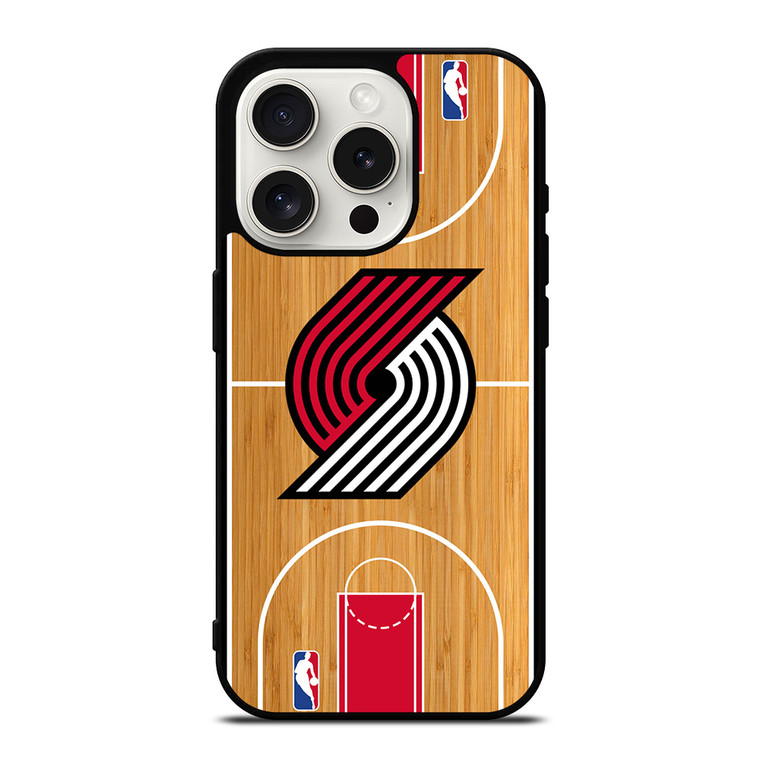PORTLAND TRAIL BLAZERS NBA ARENA iPhone 15 Pro Case Cover