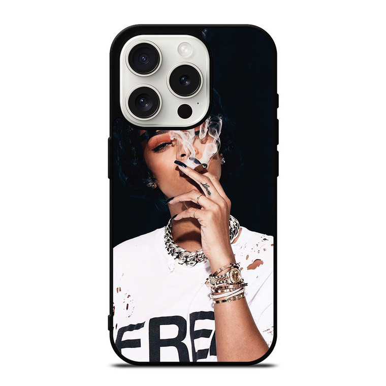 RIHANNA SMOKING iPhone 15 Pro Case Cover