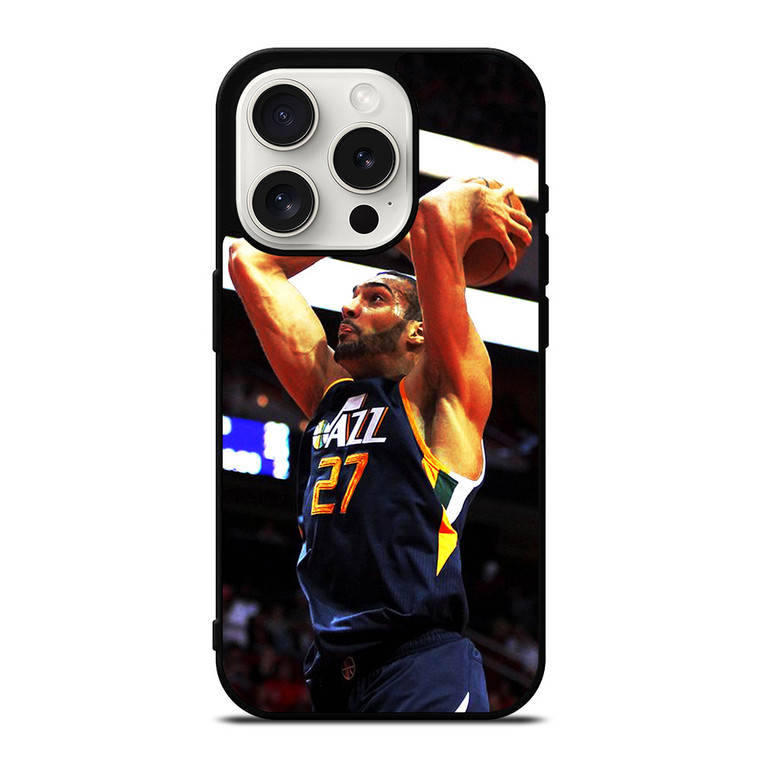 RUDY GOBERT UTAH JAZZ iPhone 15 Pro Case Cover
