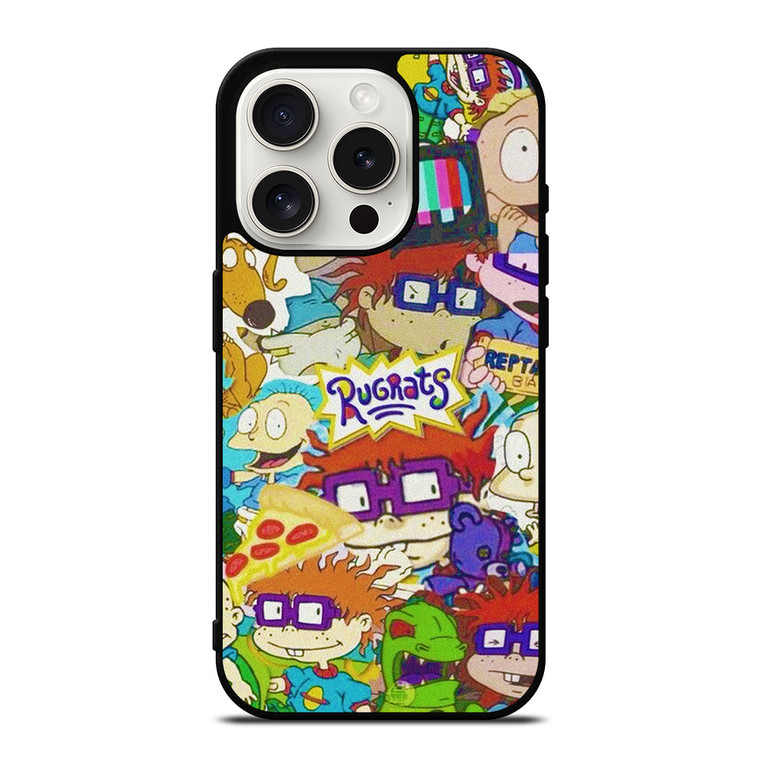 RUGRATS CARTOON ALL CHARACTERS iPhone 15 Pro Case Cover