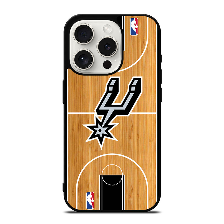 SAN ANTONIO SPURS NBA ARENA iPhone 15 Pro Case Cover