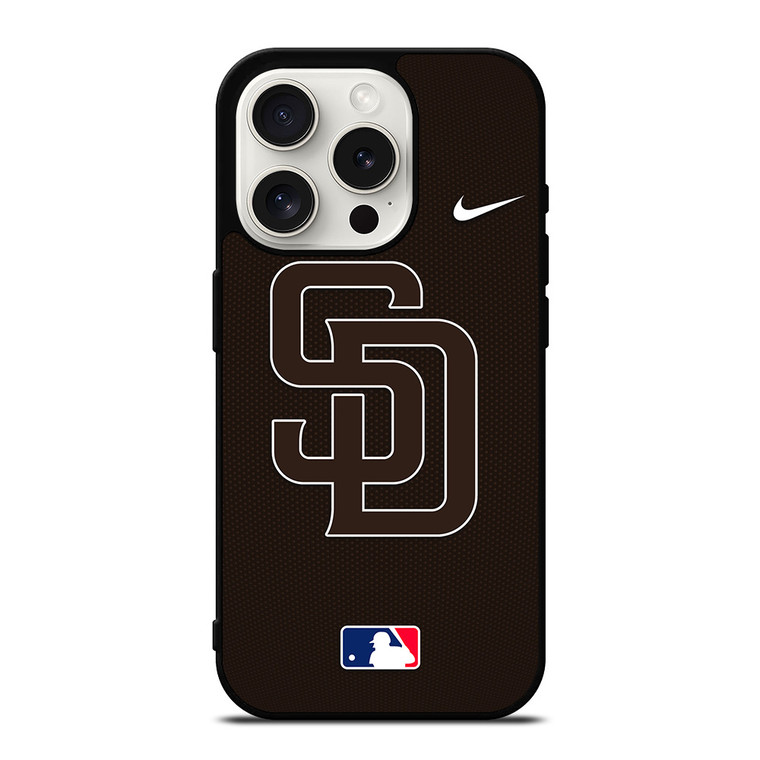 SAN DIEGO PADRES MLB BASEBALL NIKE iPhone 15 Pro Case Cover