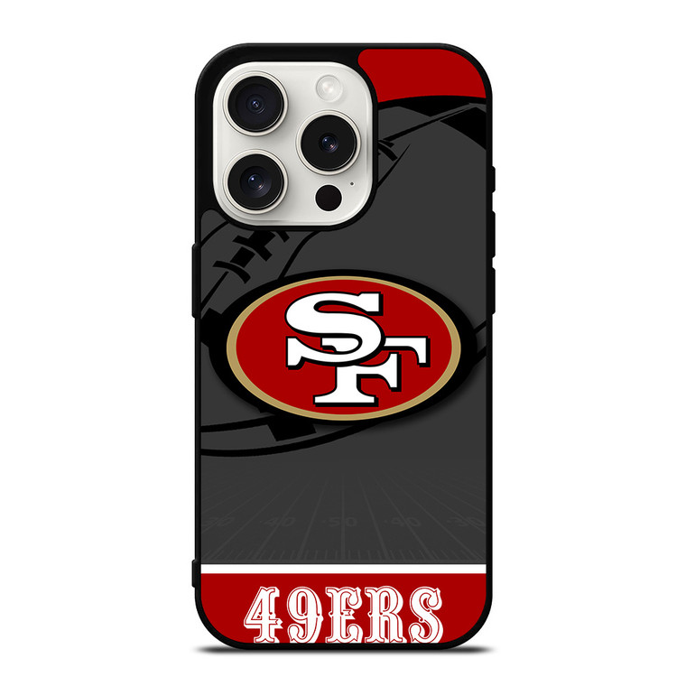 SAN FRANCISCO 49ERS NFL TEAM iPhone 15 Pro Case Cover
