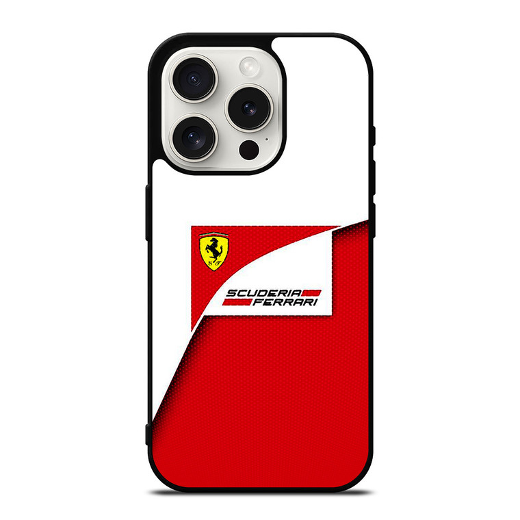 SCUDERIA FERRARI FORMULA ONE F1 RACING 2 iPhone 15 Pro Case Cover