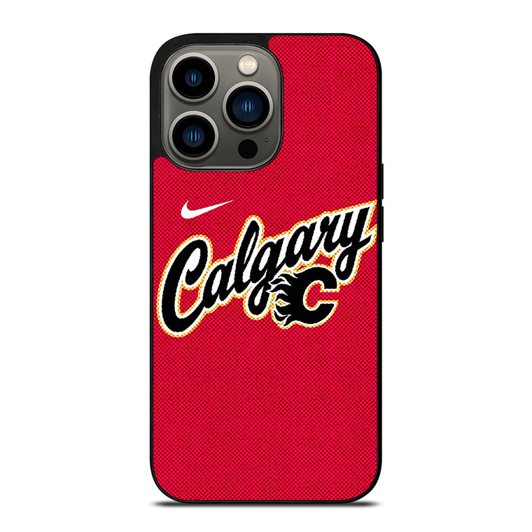 CALGARY FLAMES NHL HOCKEY NIKE iPhone 13 Pro Case Cover