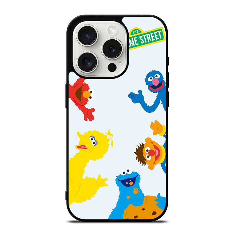 SESAME STREET MUPPETS iPhone 15 Pro Case Cover