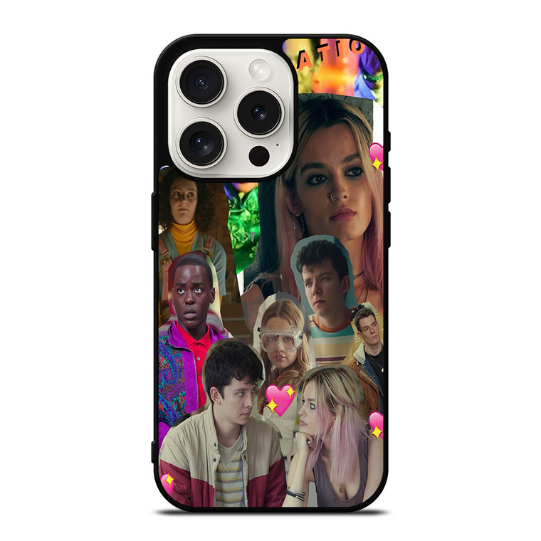 SEX EDUCATION MOVIES COLLAGE iPhone 15 Pro Case Cover