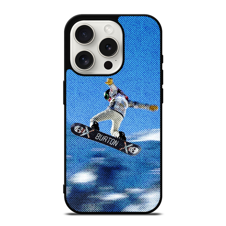 SHAUN WHITE BURTON SNOWBOARDING 2 iPhone 15 Pro Case Cover