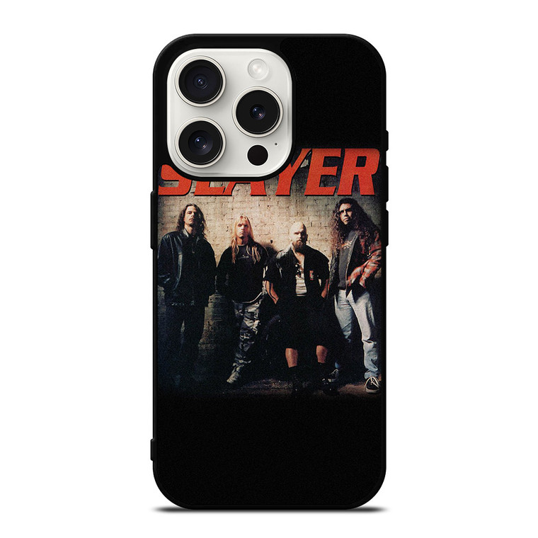 SLAYER ROCK BAND ALL iPhone 15 Pro Case Cover
