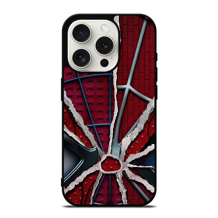 SPIDERMAN BROKEN MASK iPhone 15 Pro Case Cover