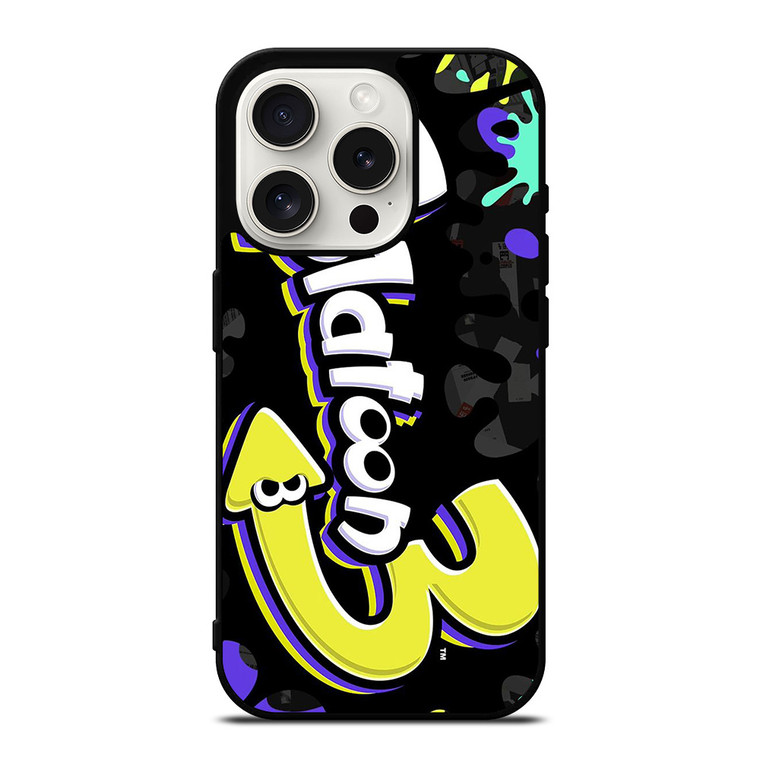 SPLATOON 3 GAMES LOGO iPhone 15 Pro Case Cover