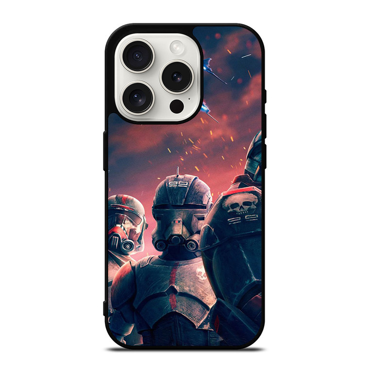 STAR WARS THE BAD BATCH CARTOON iPhone 15 Pro Case Cover