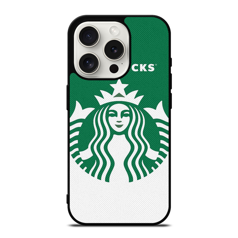 STARBUCKS COFFEE LOGO GREEN iPhone 15 Pro Case Cover