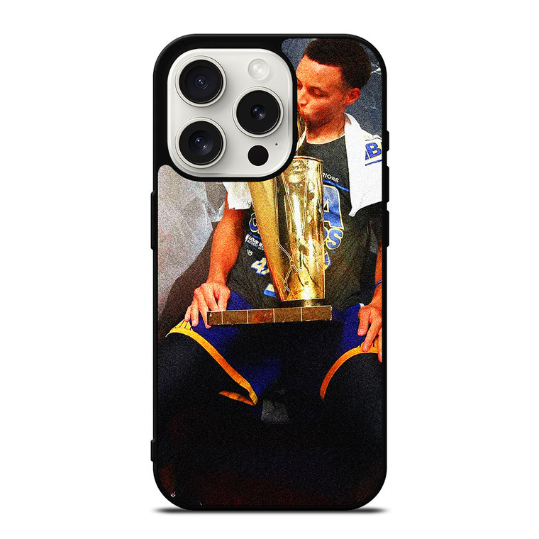 STEPHEN CURRY WARRIORS CHAMPIONS 2 iPhone 15 Pro Case Cover