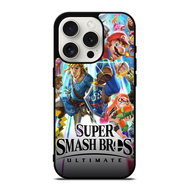 SUPER SMASH BROS ULTIMATE iPhone 15 Pro Case Cover