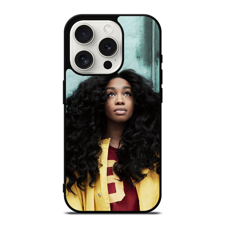 SZA SOLANA IMANI ROWE SINGER iPhone 15 Pro Case Cover