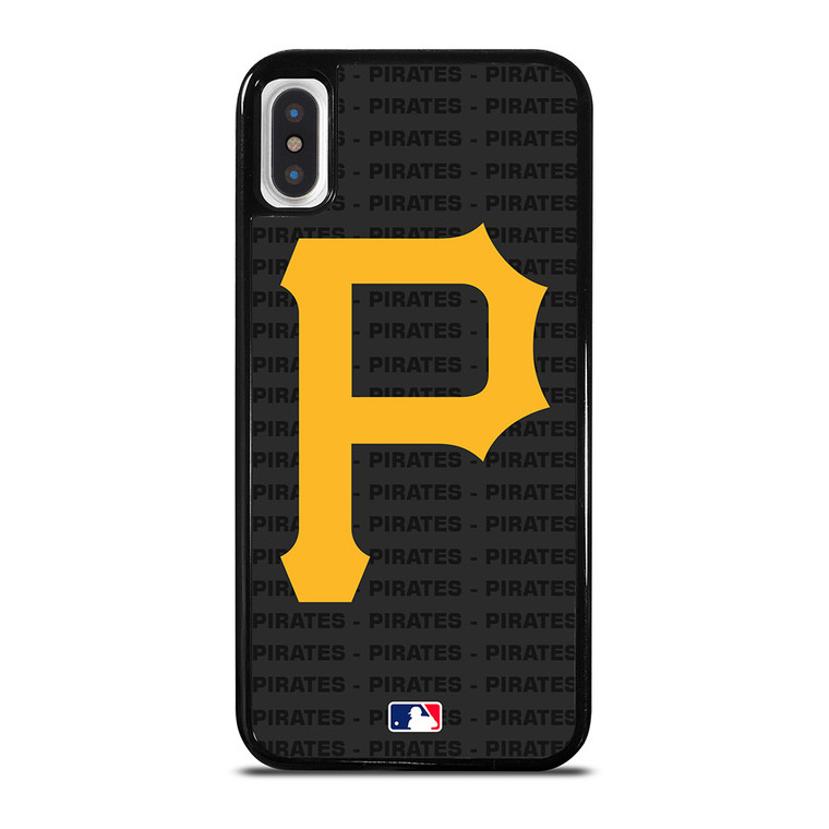 PITTSBURGH PIRATES BASEBALL BLACK iPhone X / XS Case Cover