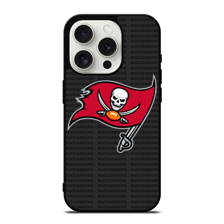 TAMPA BAY BUCCANEERS FOOTBALL TEXT iPhone 15 Pro Case Cover