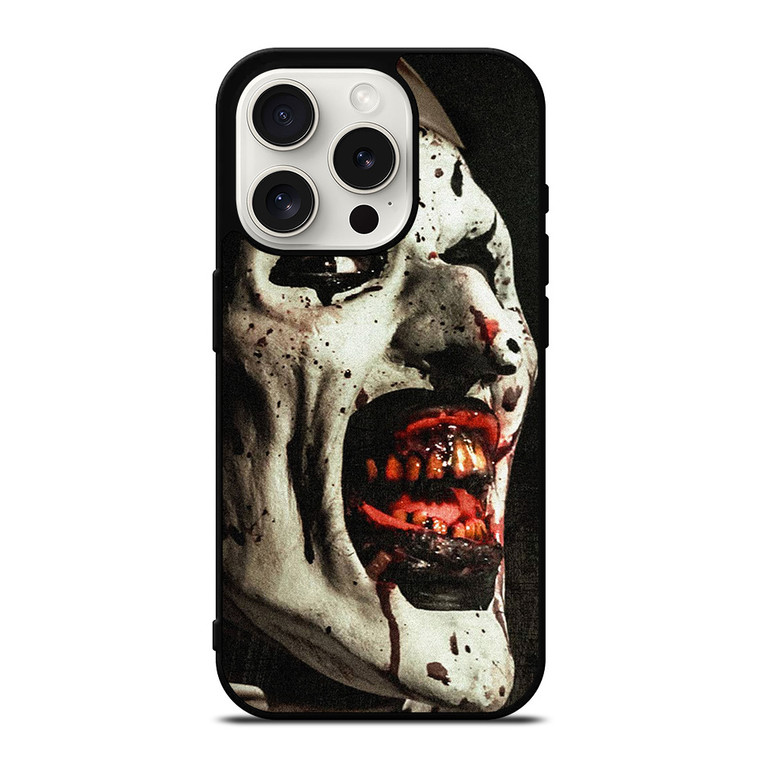 TERRIFIER CLOWN FACE iPhone 15 Pro Case Cover