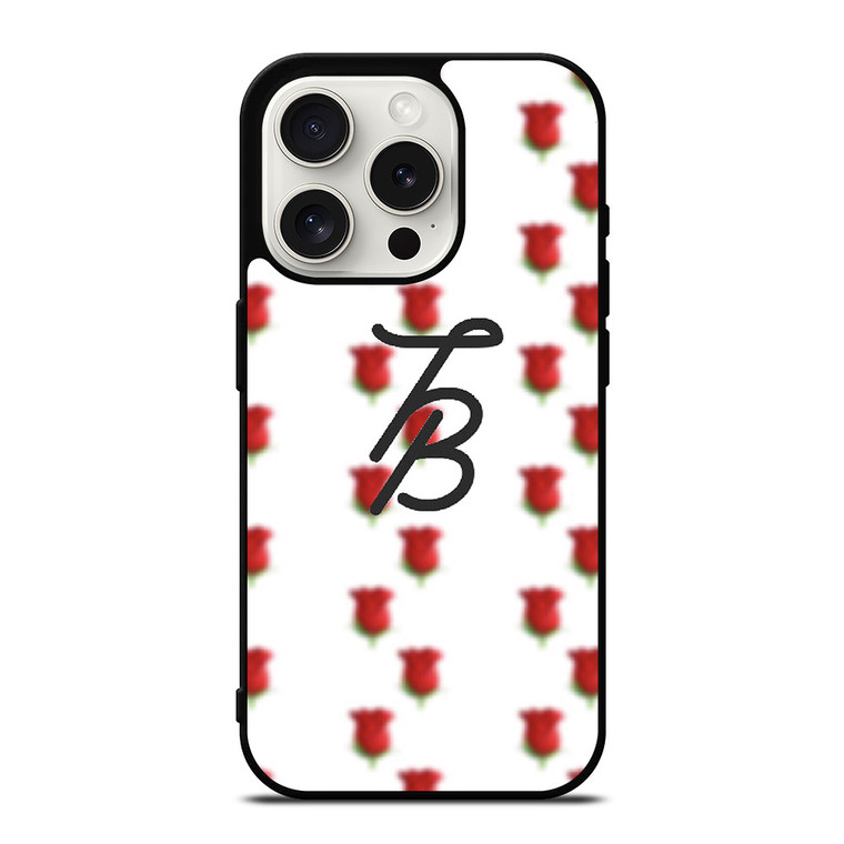 TESSA BROOKS ROSES LOGO iPhone 15 Pro Case Cover