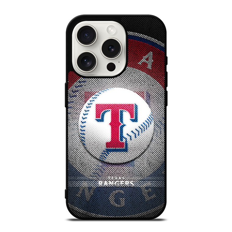 TEXAS RANGERS MLB BASEBALL LOGO iPhone 15 Pro Case Cover